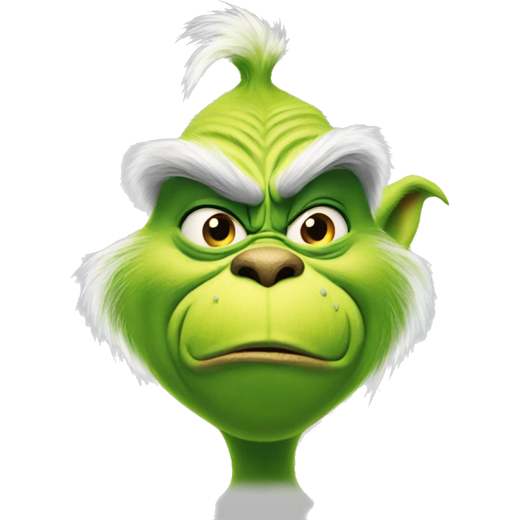 The grinch emoji
