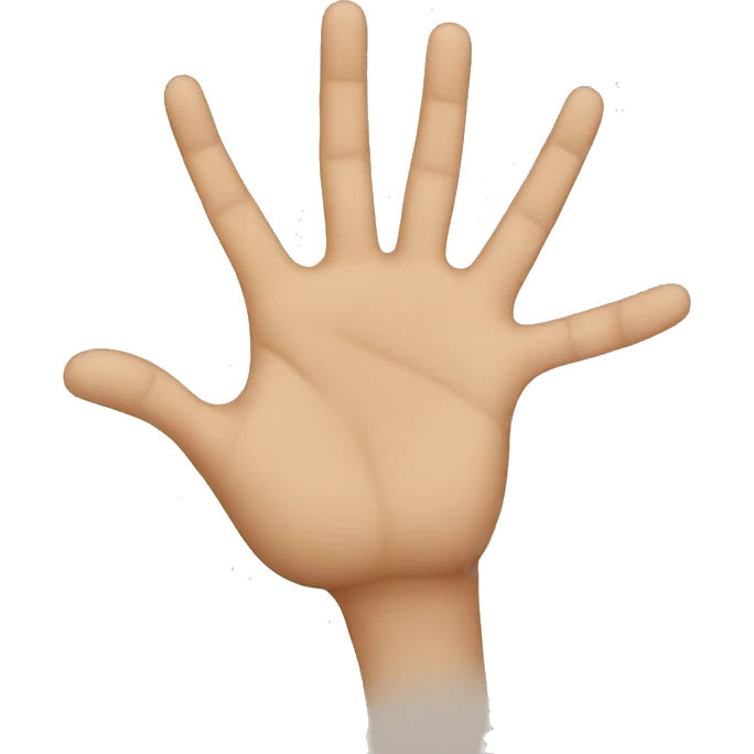 human hand making a 'O' with its fingers emoji