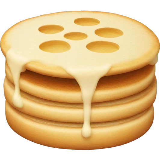 Crumpet emoji