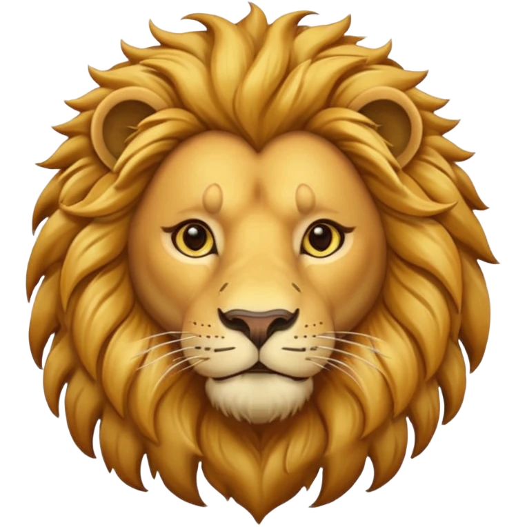lion face emoji