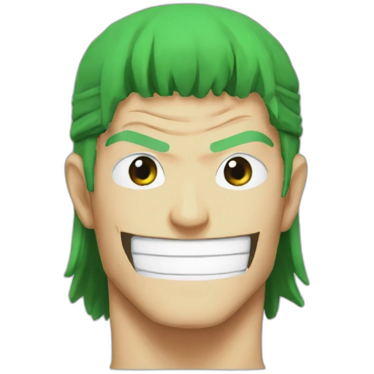One piece Zoro emoji