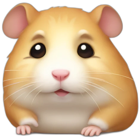 sad hamster emoji