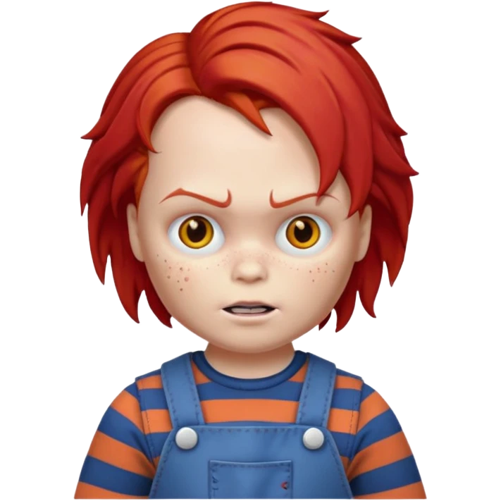 Un emojin de chuky emoji