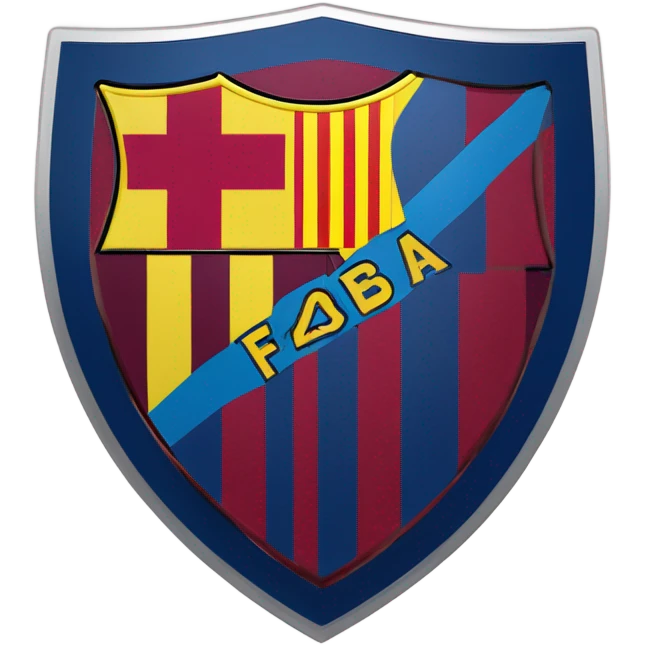 fc barcelona logo emoji