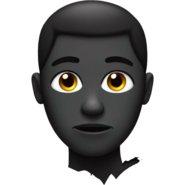 Black broken heart emoji