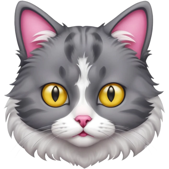 Confused cat emoji