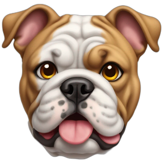 Bulldog ingles emoji