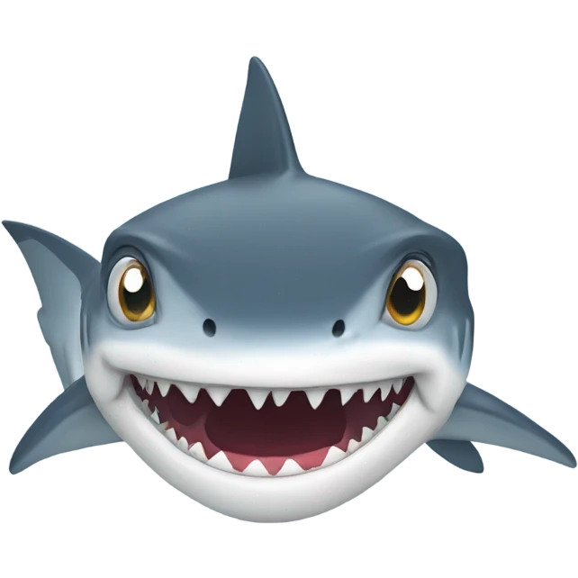 A shark side eye ing  emoji