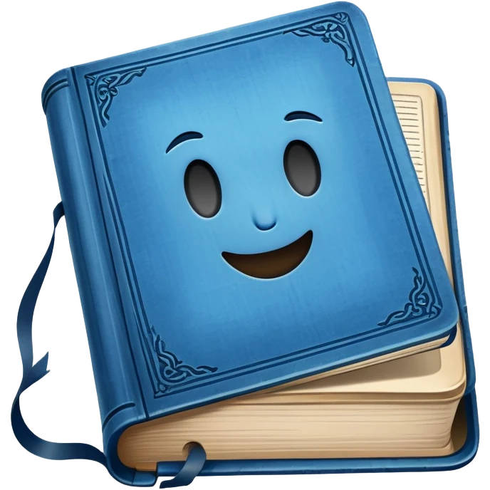 blue book emoji