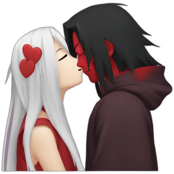 Madara uchiha kiss emoji