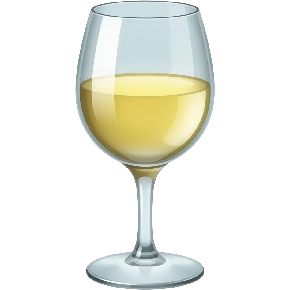White wine emoji