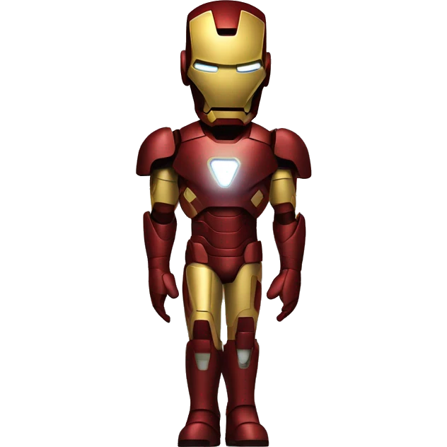 Iron man saying no emoji