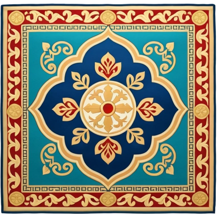 Tapis de prière emoji