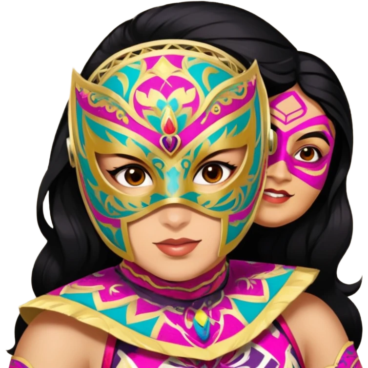 Luchador emoji