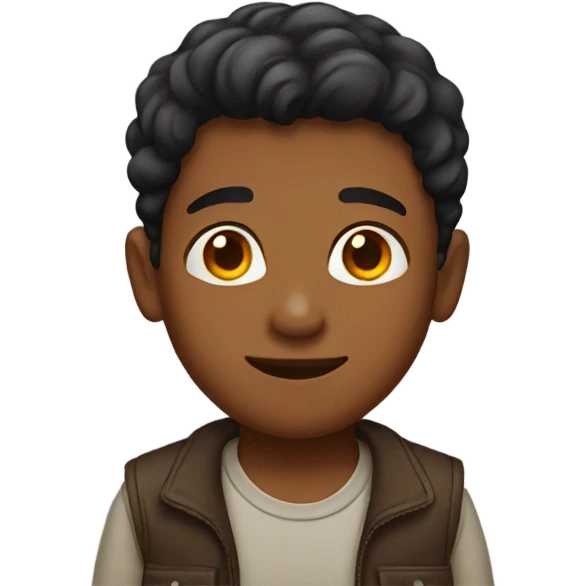 Brown boy emoji