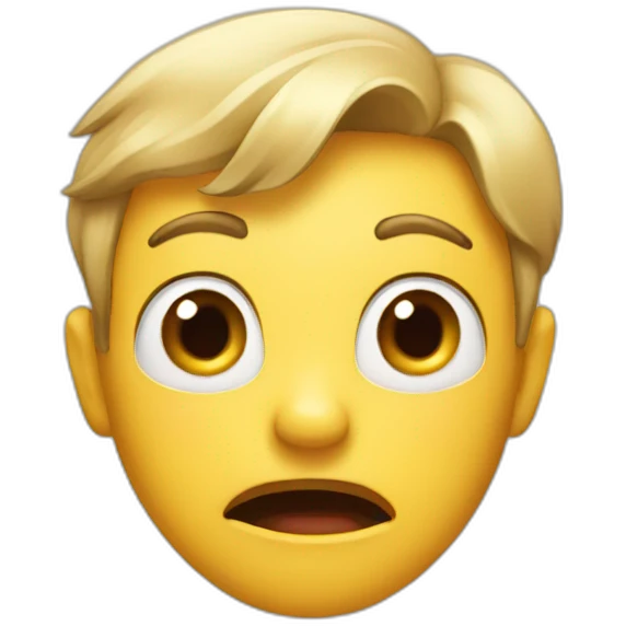 surprised face emoji emoji