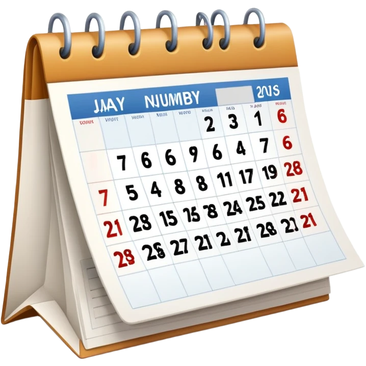 Calendar emoji