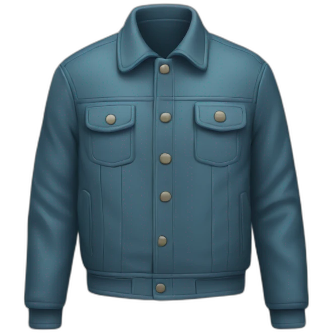A jacket with big front pocket emoji