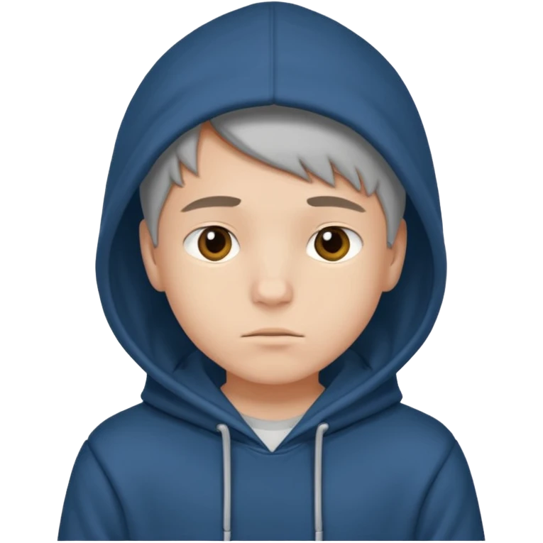 создай парня It в капюшоне emoji