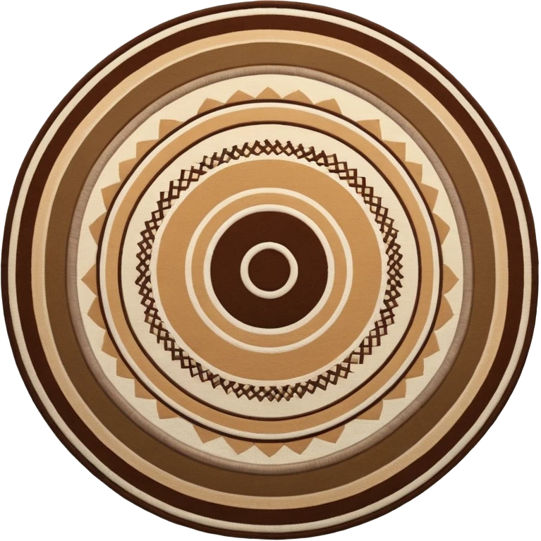 round rug emoji