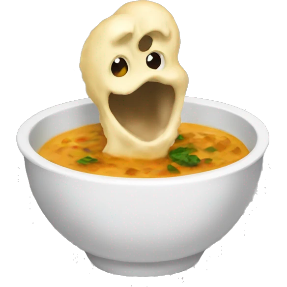 Sopa de rana emoji