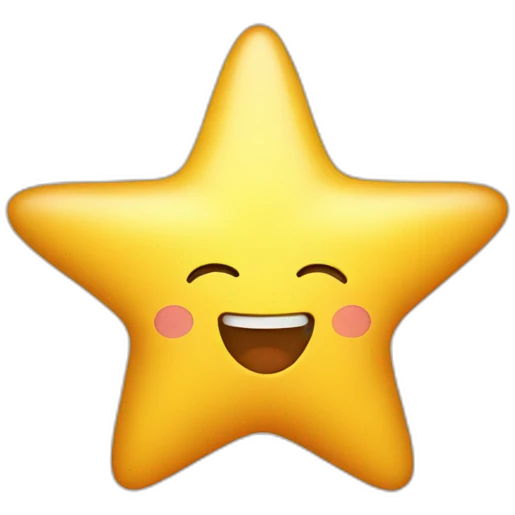 Happy Star emoji