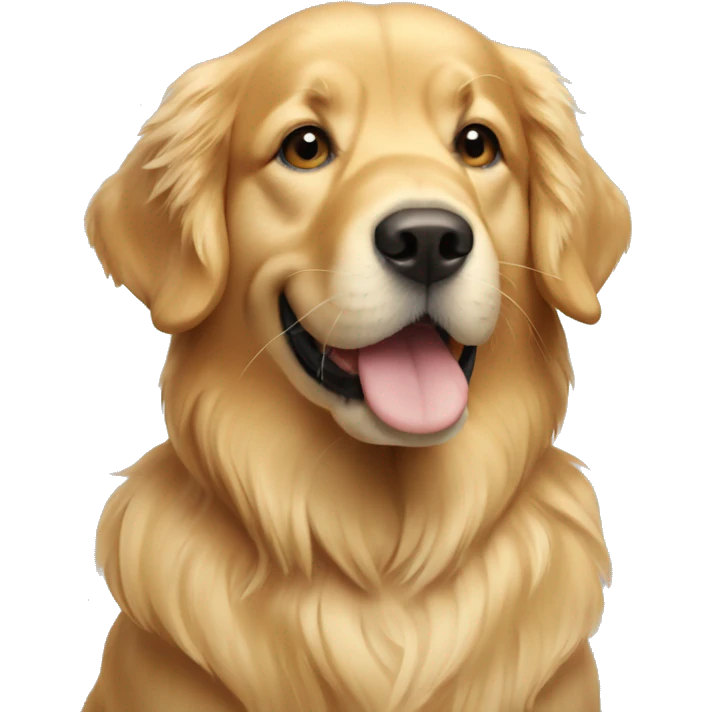 Golden retriever  emoji