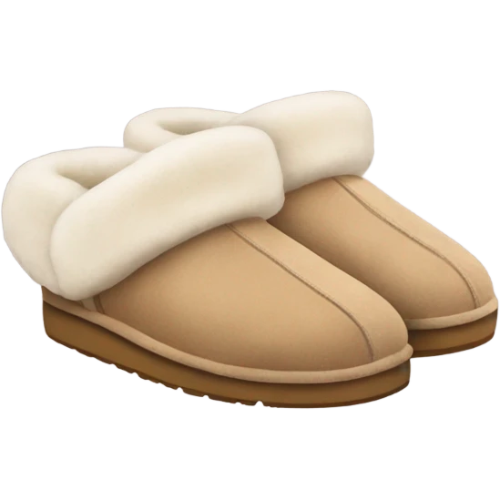 UGG slippers  emoji