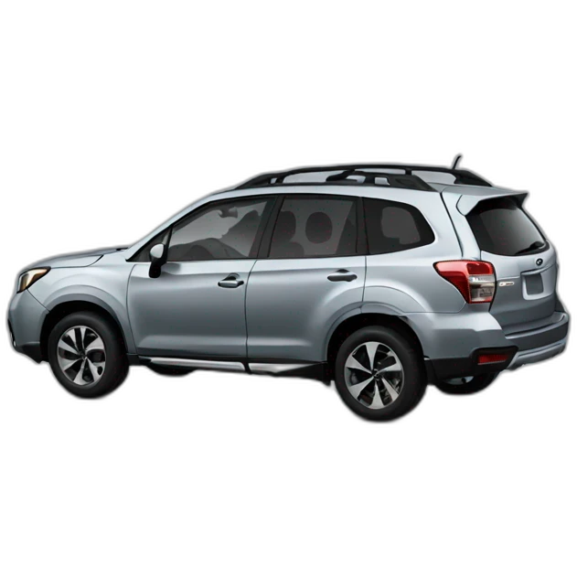 Gray Subaru forester emoji