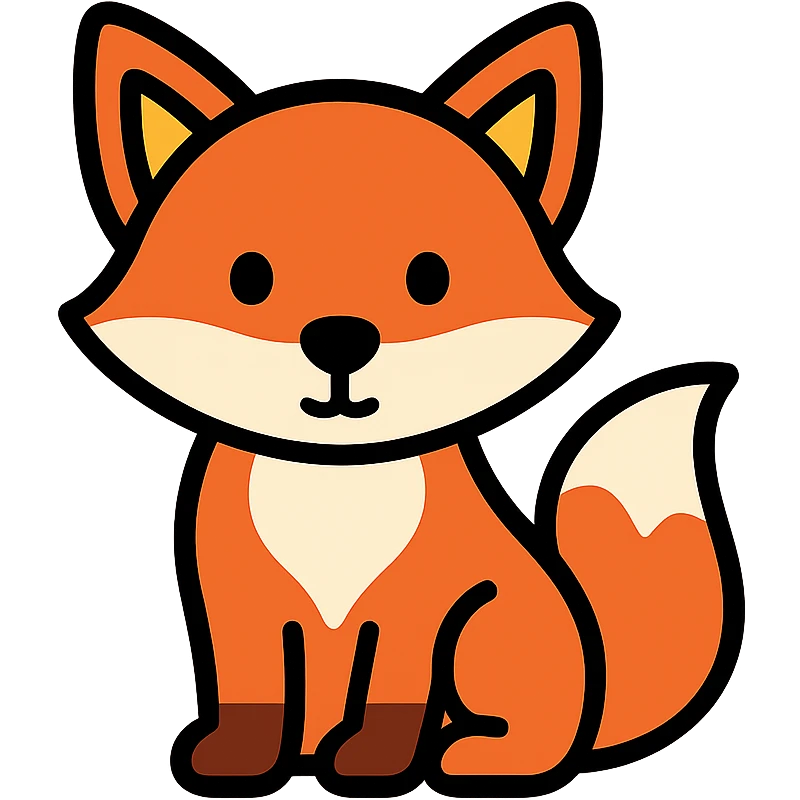 little fox emoji