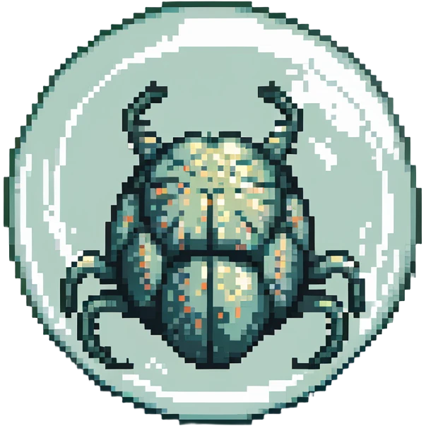 MRI parasitic embryo, digital, fetal small shape in otherworldly bubble, eerie, horror, pupa, crystalis, in-utero, sea-life, crustaceanoid, photorealismm syphonophore emoji