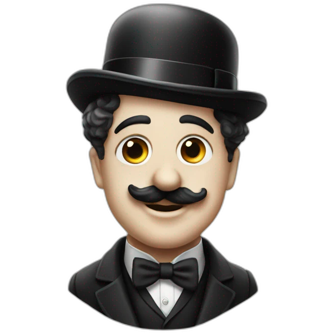 Charlie chaplin emoji