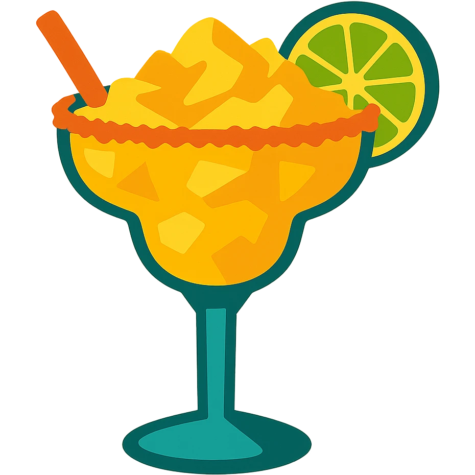 frozen mango margarita emoji