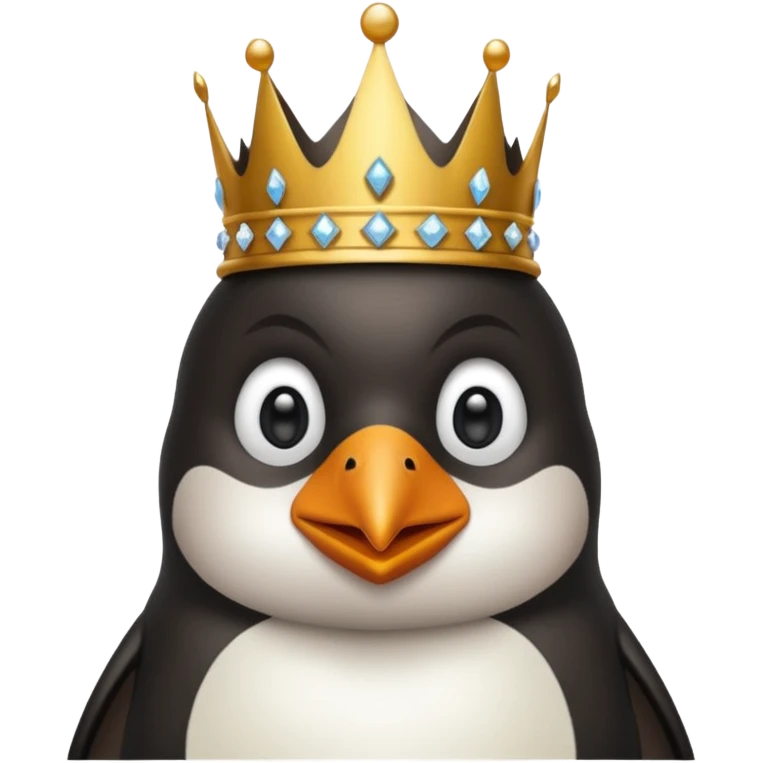 Penguin leach king emoji