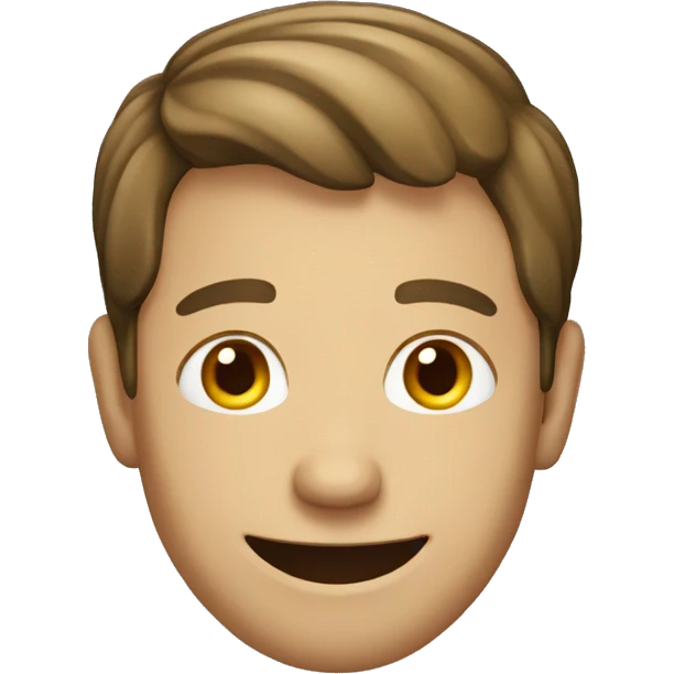 Smiling French man emoji