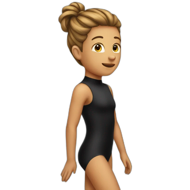A unitard emoji