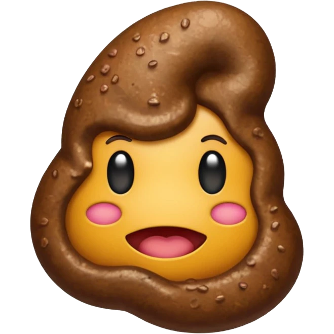 Poop emoji with supermicro logo emoji
