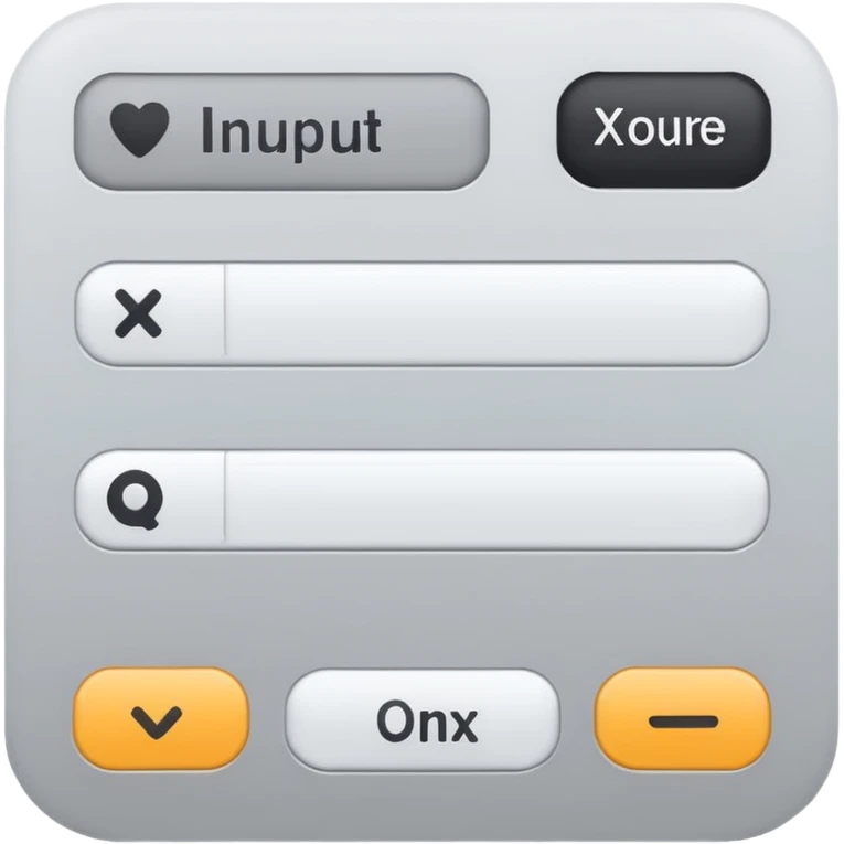 Text input with bold and italics buttons emoji