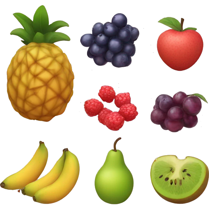 fruits emoji