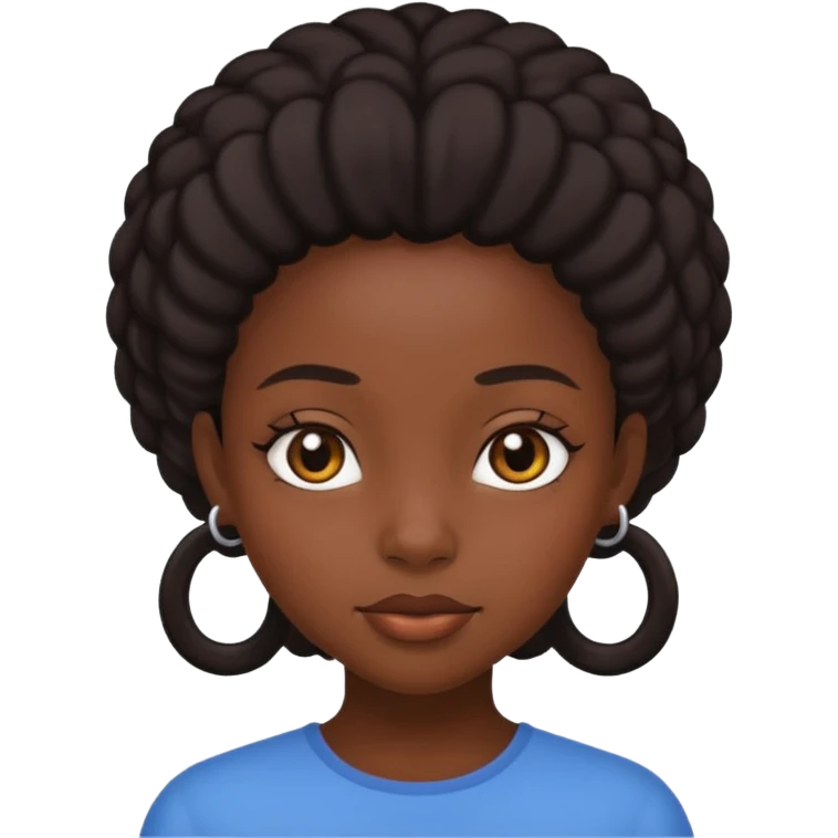 black girl emoji