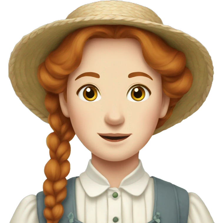 Anne of green gables emoji