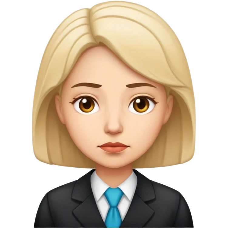 tired woman lawyer emoji