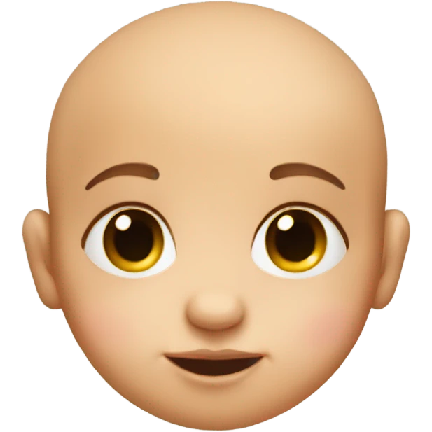 weird looking newborn baby  emoji