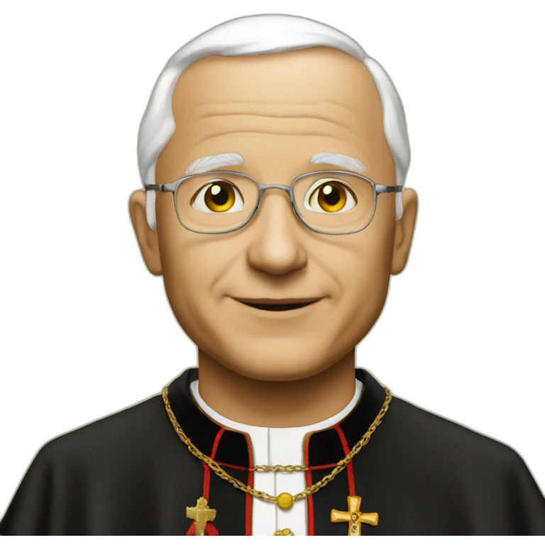 popejohn paul second yellow emoji