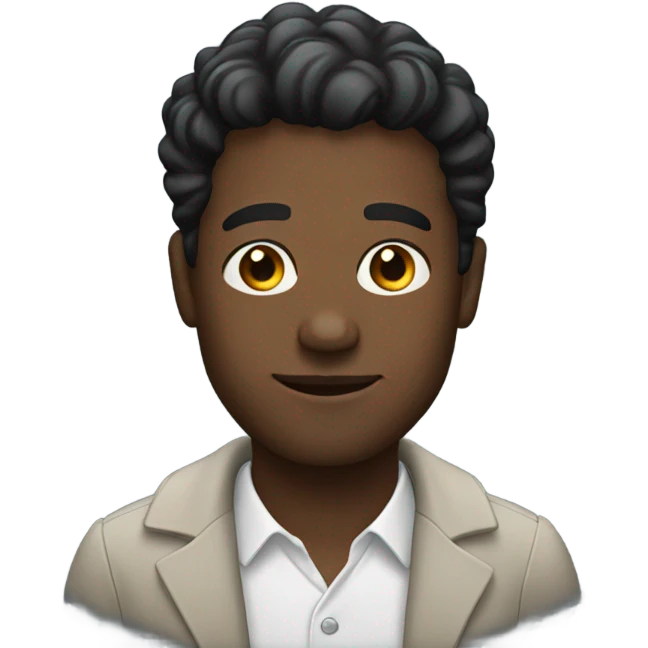 Black man  emoji