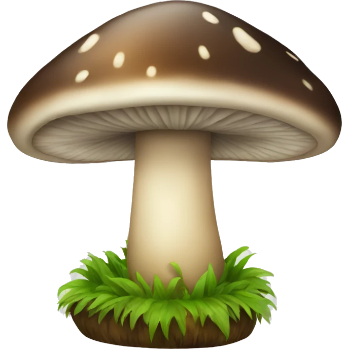Mushroom table emoji