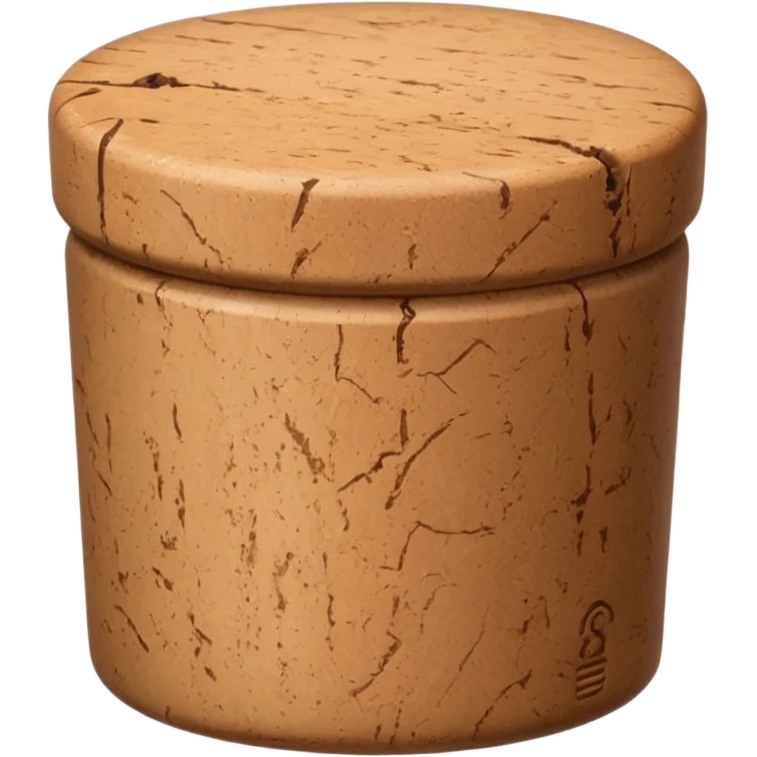 cork stopper in butt emoji