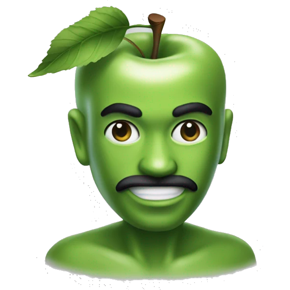 jack Daniel's apple green emoji