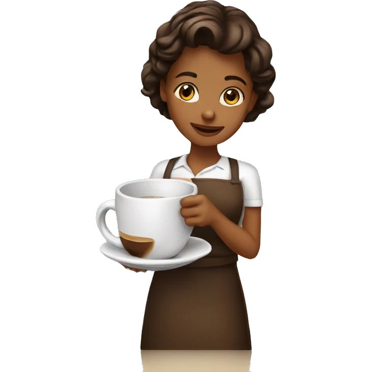 coffee girl emoji