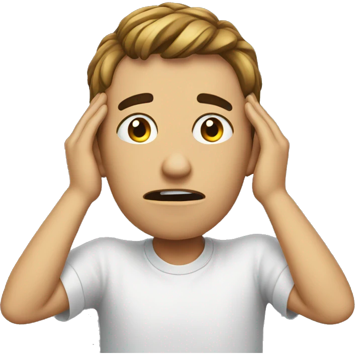 Anxiety emoji